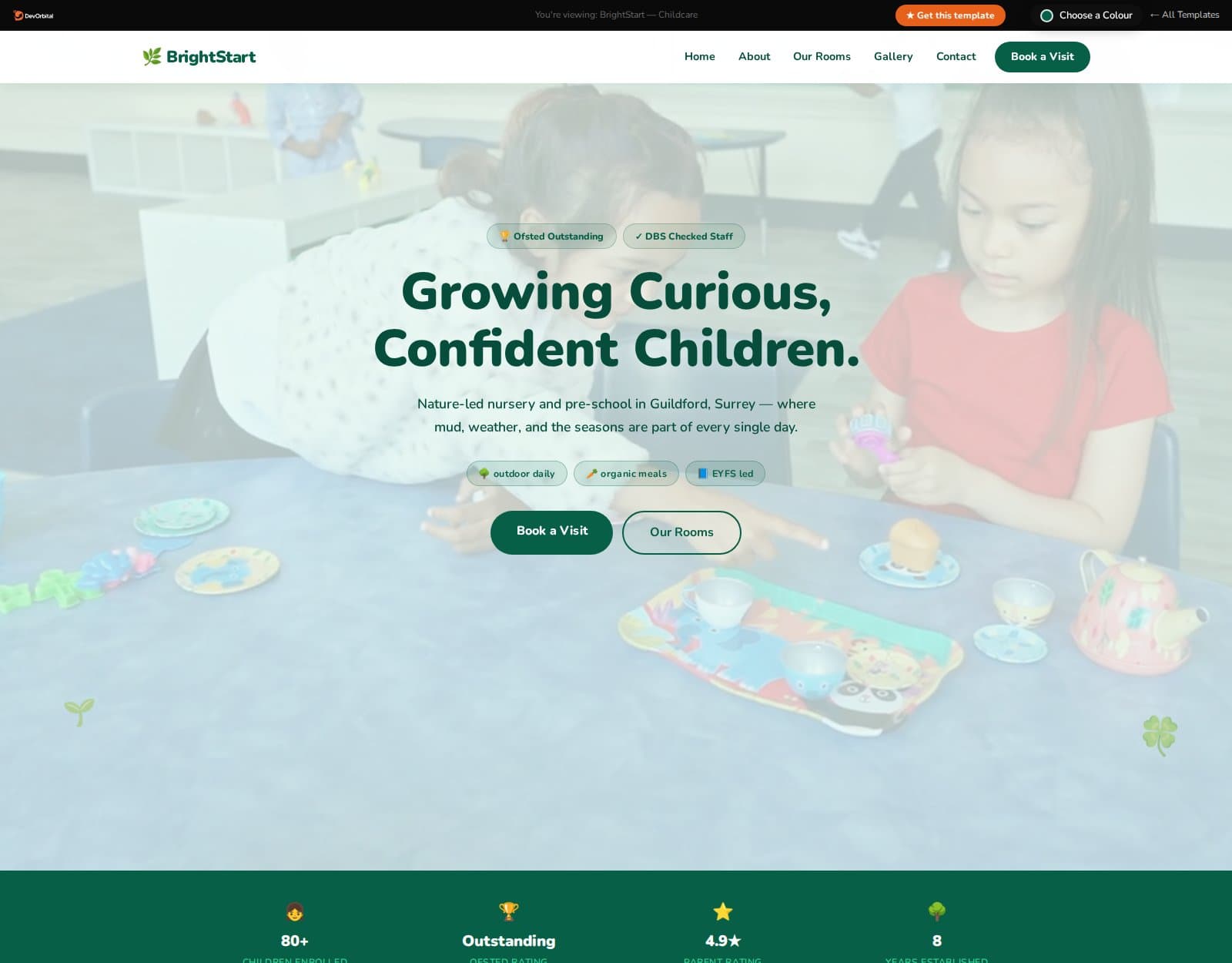 Childcare Website Design Ideas for Small Nurseries preview
