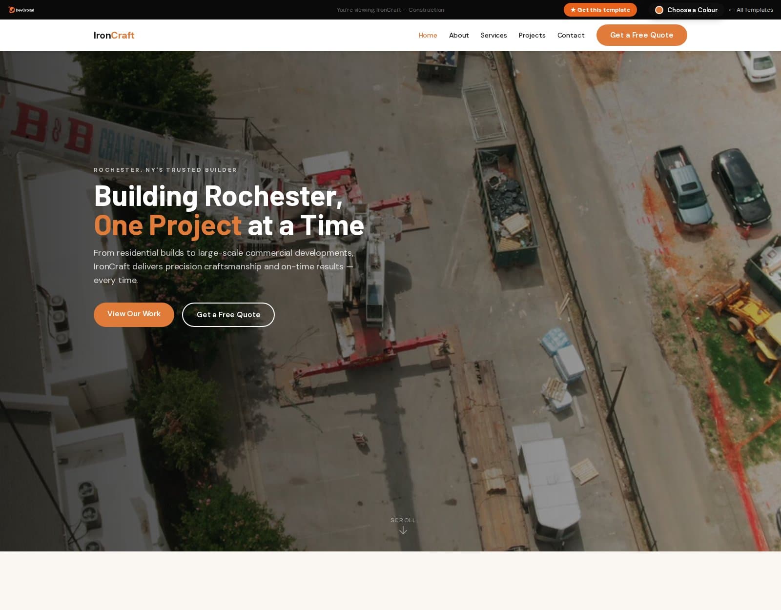 5 Best Construction Company Website Templates in 2026 preview