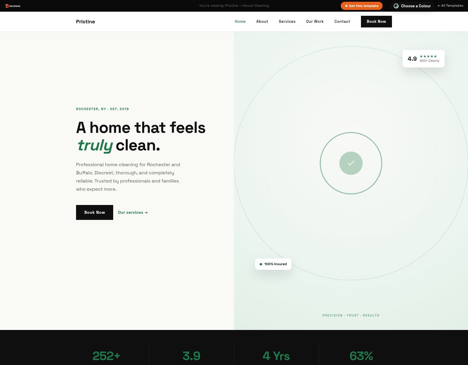 House Cleaning Website Design Ideas for Small Businesses preview