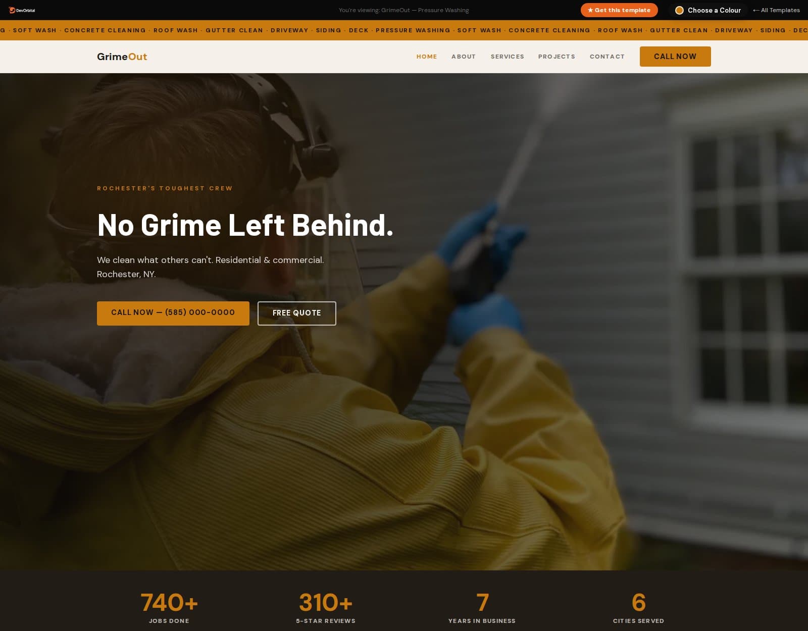 What Every Great Pressure Washing Website Needs (With Examples) preview